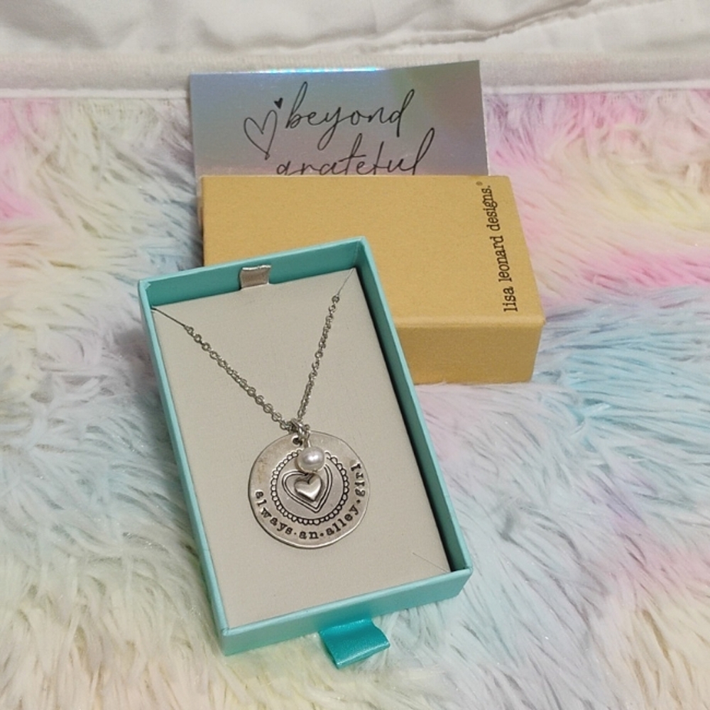 SALE! New Lisa Leonard 925 Sterling Silver Stunning Necklace